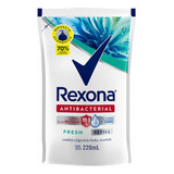 Jabon Liquido Antibacterial Rexona Fresh Refill X 220 Ml