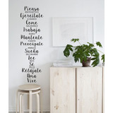 Vinilos Decorativos Pared Frases - Personalizados Grandes !