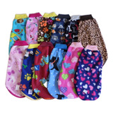 Kit 2 Roupas Roupinhas Soft Pet Tam. 14 Cães Ccachorro