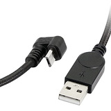 Cable Micro Usb Gelrhonr En Forma De U  Ángulo De 180 Grados