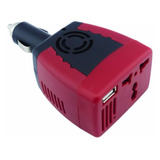 Inversor De Voltaje P/ Auto 12 Volt C/ Usb A 110/220 V 150 W