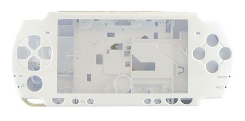 Carcasa Compatible Con Psp 2000 Blanco Con Botones