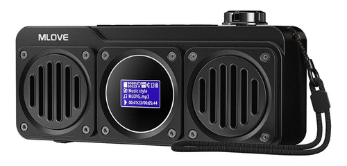 Bocina Mlove Bv810 Con Radio Fm, Micro Sd, Bluetooth, Pantal