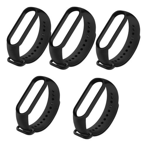 Kit Atacado 5 Pulseira Para Xiaomi Miband 5 Premium Original