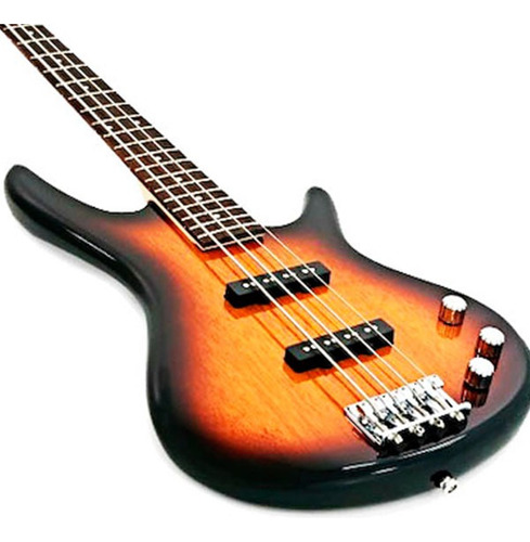 Bajo Electrico Ibanez Gsr180bs Brown Sunburst 4 Cuerdas