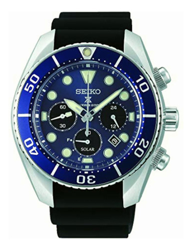 Reloj Seiko Prospex Solar Caballero Ssc759j1 Diver's Azul