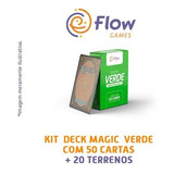 Kit Deck Magic Verde Iniciante - Completo Pronto Pra Jogar!