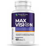 Max Vision 60 Cápsulas Luteína Zeaxantina Vitamina A C E Zn