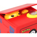 Caja Fuerte Con Monedas Pokemon Pikachu Thief