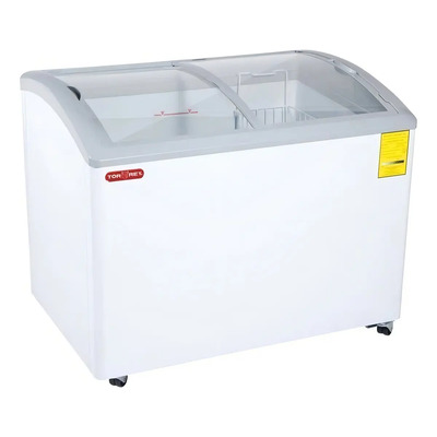 Congelador Paletero Vidrio Curvo Comercial Chc-110cr Torrey Color Blanco | Meses sin interés