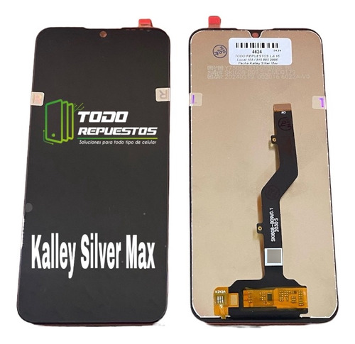 Pantalla Display Para Celular Kalley Silver Max