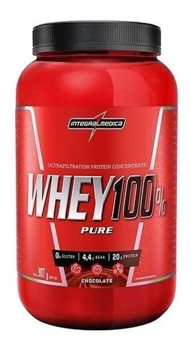 Whey Protein 100% Pure 907gramas - Integral Médica