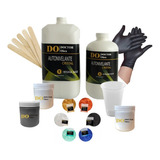 Kit Básico De Resina Epoxica 3 Kg Y Pigmentos