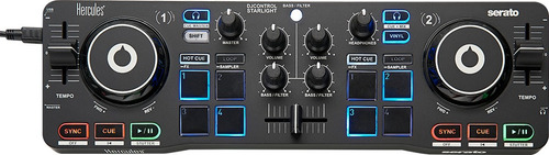 Hercules Djcontrol Starlight - Negro