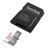 Memoria Microsd Hc 32gb Clase 10 De 100 Mb/s Marca Sandisk.