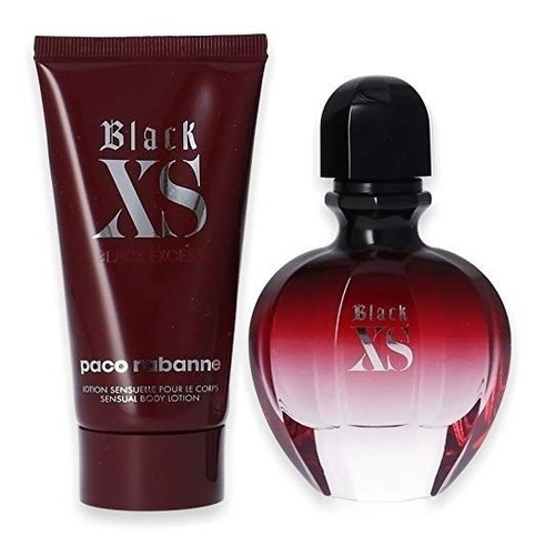 Set Paco Rabanne New Black Xs Her Edp 80ml Premium