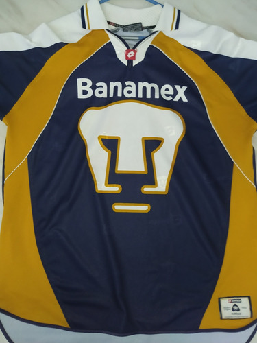 Jersey Pumas Unam Año 2002-2003 Talla Xl Marca Lotto