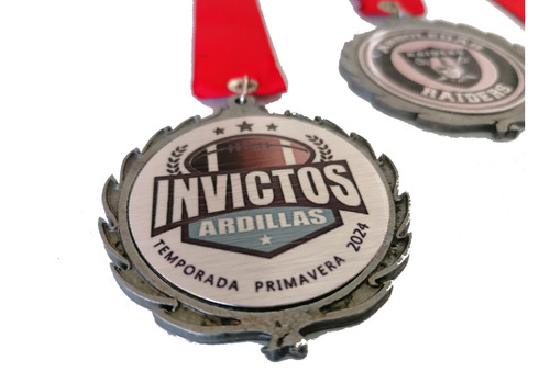 115 Medallas Prsonalizadas Metálicas Doble Vista Env Gratis