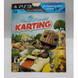 Little Big Planet Karting Para Ps3 Usado Caja De Cartón 