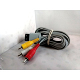 Cable Original De Audio Y Video Rca Para Nintendo Wii 