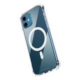 Carcasa Para iPhone De Silicona Transparente Con Magsafe