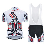 Moxilyn Conjunto De Ropa De Ciclismo Para Hombre, Camiseta D