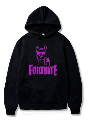 Buzo Con Capota Llama Fortnite Hoodie Video Juego 