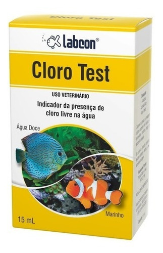 Labcon Cloro Teste 15 Ml Para Análise De Cloro Na Água Aqua