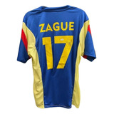 Playera America Zague Autografiada Certificado Jsa As30918