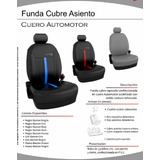 Funda Cubre Asiento Cuero Automotor Mkr  Nissan Versa
