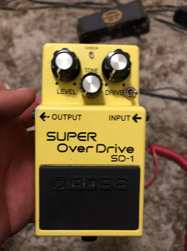 Pedal Boss Super Overdrive Sd-1