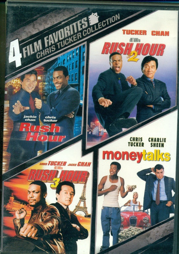 4 Films Chris Tucker Collection: Rush Hour I ,ll, Lll Money
