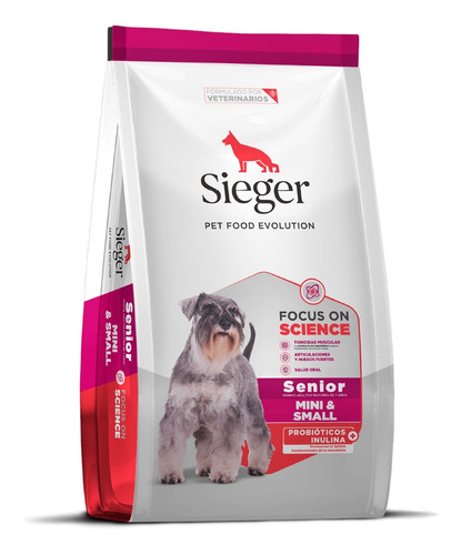 Alimento Sieger Para Perro Senior Mini Y Small 1 Kg