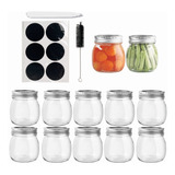 Frascos Vasos  Ball Mason Jar De 300ml (10 Onzas) 12 Pzs