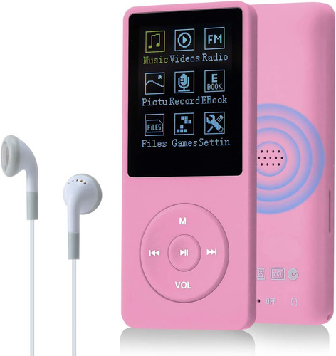 Reproductor Mp3 Timoom Bluetooth Portátil De 70 Horas