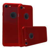 Funda Para iPhone 7 / 8 Case Slim Con Cristal Protector