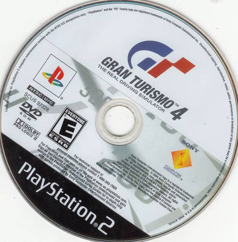 Gran Turismo 4 Mejor Simulador De Manejo Ps2 Dvd Fisico