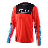 Jersey Moto Gp Niño Fractura Naranja / Negro Tld Original