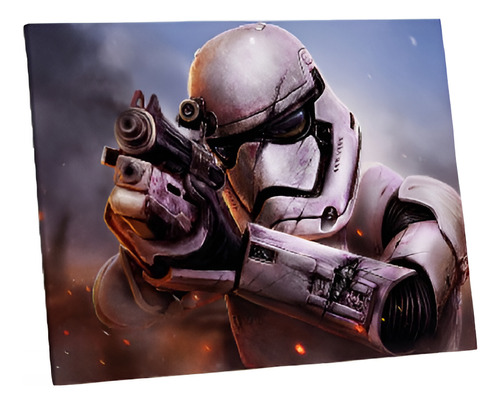 Stormtrooper Star Wars, Cuadro Decorativo En Canvas 110*60cm