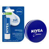  Crema Multiproposito 150ml Y Balsamo Labial Original Nivea