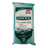 Toallitas Desinfectantes Sanytol Multiusos 72 Un