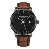 Stuhrling Reloj Para Hombre Correa De Piel De Becerro - Vest