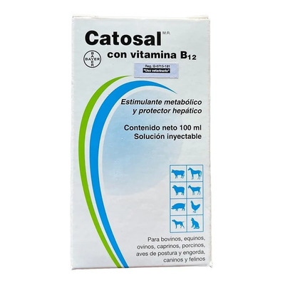 Catosal B12 100 Ml Elanco, Cerdos, Vacas, Borregos, Perro | Envío gratis