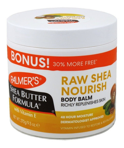 Palmer's Shea Formula Bálsamo De Karité Crudo 9.5 Onzas