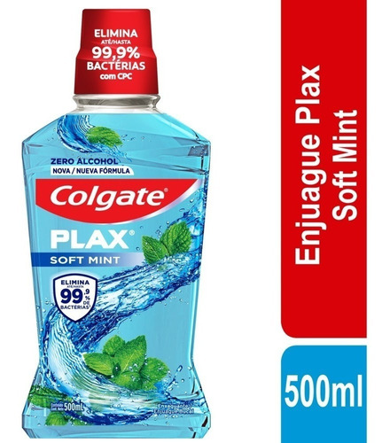 Enjuague Bucal Colgate Plax Soft Mint X 500ml