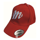 Gorra Roja Diablos Rojos Curva Cerrada M Beisbol Mexico Bk