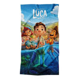 Toalla Premium Para Baño Luca Disney - Providencia Color Azul