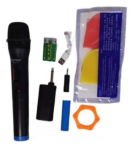 Microfono Inalambrico Profesional Pantalla Led Bateria