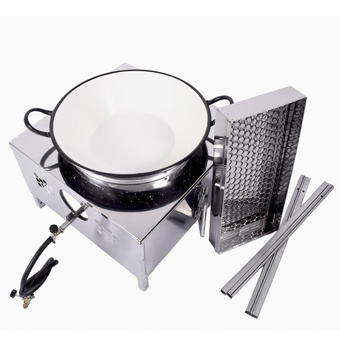 Fogão Pasteleiro R2 Aço Inox Desmontável Com Tacho R0091