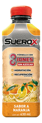 Suerox Bebida Isotónica Naranja 630 Ml